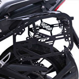 GP Kompozit Honda NX 500 2025 Uyumlu Yan Çanta Demiri Siyah