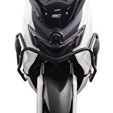 GP Kompozit Yamaha NMAX 125 / 155 2025 Uyumlu Motor Koruma Demiri Siyah