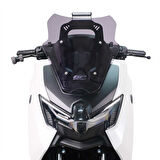 GP Kompozit Yamaha NMAX 125 / 155 2025 Uyumlu Telefon / Navigasyon Tutucu Siyah