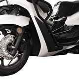 GP Kompozit Honda PCX 125 / 150 2025 Uyumlu Alt Bacak Koruma Siyah