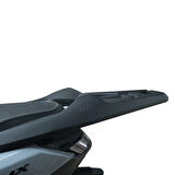 GP Kompozit Yamaha NMAX 125 / 155 2025 Uyumlu Arka Çanta Demiri Siyah