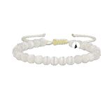 Selenit 6mm Merdiven Kapama Doğal Taş Bileklik