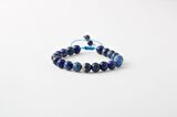 Lapis Lazuli 8mm Merdiven Kapama Doğal Taş Bileklik