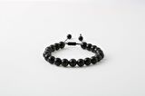 Rainbow Obsidyen 8mm Merdiven Kapama Doğal Taş Bileklik