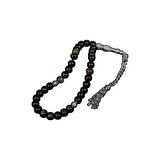 Golden Obsidyen Doğal Taş Tesbih 33lük - 8mm