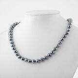 Trehartz 8 mm Düğümlü Doğal Taş Kolye