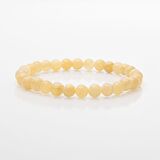 Kalsit 6mm Doğal Taş Bileklik