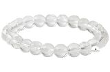 Kristal Kuvars 8mm Doğal Taş Bileklik