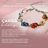 Çakra Bileklik BL-1293 Akuamarin, Jasper, Kaplan Gözü, Lapis, Pembe Kuvars, Sitrin