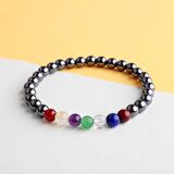 Çakra Bileklik Ametist, Jasper, Akik, Kuvars, Lapis