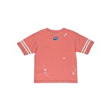 Panço Erkek Çocuk Baskı Detaylı T-Shirt Oranj