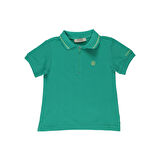 Panço Erkek Çocuk Triko Yakalı Pike T-shirt Sarı