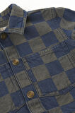 Erkek Çocuk Kareli Denim Mont     