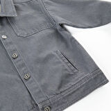 Panço Erkek Çocuk Denim Mont Gri