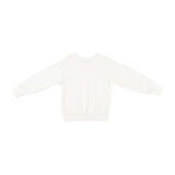Panço Kız Çocuk Baskı Detaylı Sweatshirt Ekru