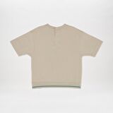 Panço Erkek Çocuk Baskılı T-Shirt Bej