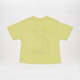 Panço Kız Çocuk Baskılı T-shirt Sarı