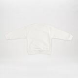 Kız Çocuk Baskı Detaylı Sweatshirt Ekru