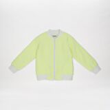 Panço Kız Çocuk  Özel Doıkulu Kumaşlı Ceket Sarı