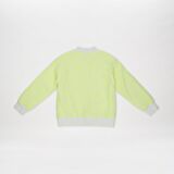 Panço Kız Çocuk  Özel Doıkulu Kumaşlı Ceket Sarı