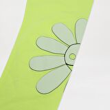 Kız Çocuk Baskı Detaylı 2'li Takım Sarı