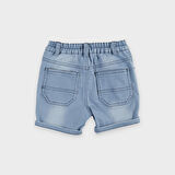 Erkek Çocuk Denim Şort Mavi