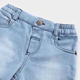 Erkek Çocuk Denim Şort Mavi