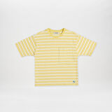 Erkek Çocuk Çizgili T-Shirt Sarı