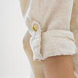 Erkek Çocuk Hakim Yaka Gömlek Bej