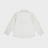 Erkek Çocuk Papyon Detaylı Gömlek Ekru