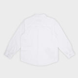Erkek Çocuk Patch Detaylı Gömlek Beyaz