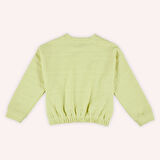 Kız Çocuk Sweatshirt Bej