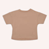 Kız Çocuk Baskılı Detaylı T-Shirt 