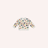 Erkek Çocuk Baskılı Sweatshirt Ekru