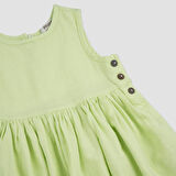 Kız Çocuk  Eteği Volanlı Elbise       