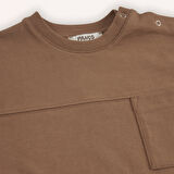 Erkek Çocuk Uzun Kollu T-Shirt Camel