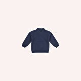 Erkek Çocuk  Düğmeli Sweatshirt         