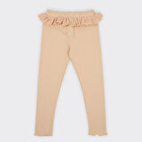 Kız Çocuk  Dantel Detaylı Tayt       