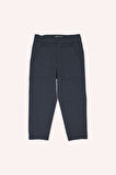 Erkek Çocuk Düğmeli Pantolon Lacivert