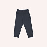 Erkek Çocuk Düğmeli Pantolon Lacivert