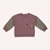 Kız Çocuk Bebe Yakalı T-Shirt Ekru