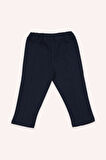 Kız Çocuk Beli Lastikli Pantolon Lacivert