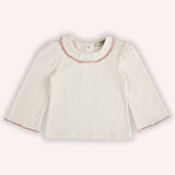 Kız Çocuk Uzun Kollu T-Shirt Gül