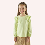 Kız Çocuk  Uzun Kollu T-shirt       