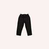 Kız Çocuk Denim Pantolon Siyah