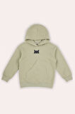 Erkek Çocuk Cep Detaylı Kapüşonlu Sweatshirt    