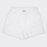 Kız Çocuk  Düğmeli Şort         