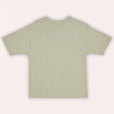 Erkek Çocuk Baskı Detaylı T- Shirt Açık Haki