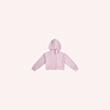 Kız Çocuk Baskı Detaylı Sweatshirt Pembe
