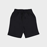 Erkek Çocuk Beli Lastikli Örme Şort Bej